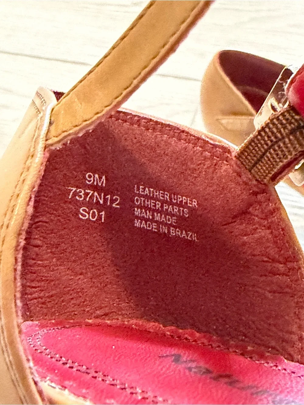 Retro Women's Leather T-strap Oxfords Mary Jane Shoes Dapper Days Brown Sz 9